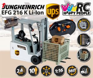 Happy People, UPS Jungheinrich Gabelstabler