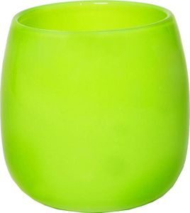 Blumentopf Glaspot Sommer 16cm grün