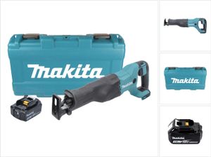 Makita DJR 186 F1K Akku Reciprosäge Säbelsäge 18 V + 1x Akku 3,0 Ah + Koffer - ohne Ladegerät Makita DJR 186 F1K Akku Reciprosäge Säbelsäge 18 V + 1x Akku 3,0 Ah + Koffer - ohne Ladegerät