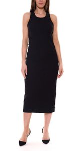 Tom Tailor rib dress with cut out 14482 deep black L