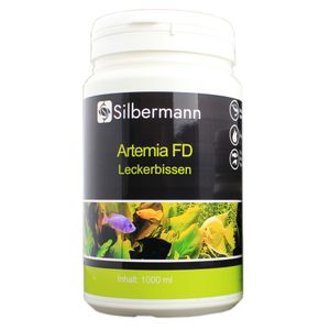 Silbermann Artemia FD - gefriergetrocknete Salinenkrebse als Würfel (1000 ml), SIS 206