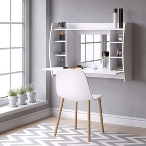 Toaletný stolík Livinity® Max, 110 cm, biely