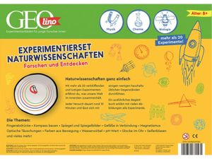 Franzis Verlag 67156 - GEOlino Experimentierset Natuwissenschaften Forschen und Entdecken