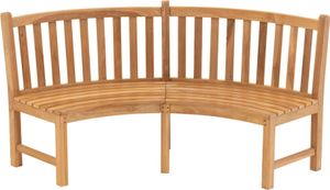 Lesli Living Teak Gartenbank "Round"