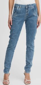 Pulz Jeans PZMELINA Loose Jeans Skinny Leg Damen Jeans Denim Hose mit Knopfleiste Loose-Fit Pulz Jeans PZMELINA Loose Jeans Skinny Leg Damen Jeans Denim Hose mit Knopfleiste Loose-Fit