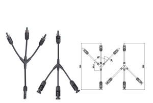 PV-Y Verteiler Kabel MC4 3er paar