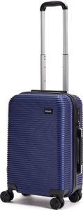 AttitudeZ Air-Z Blau Hartschalen Koffer Handgepäck Trolley 4 rollen Reisekoffer 55cm