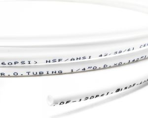 Naturewater Schlauch 1/4 Zoll 6,35 mm für Umkehrosmoseanlage und Wasserfilter – Meterware – für Umkehrosmose, Trinkwasser, Trinkwasserfilter