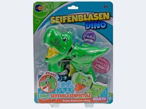 Seifenblasenpistole Dino grün