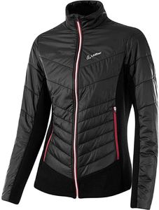 Löffler W Hybridjacket Pl60 Black/Rouge Red 42