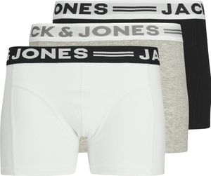 Jack & Jones juniorské boxerky SENSE - trojbalení kalhot