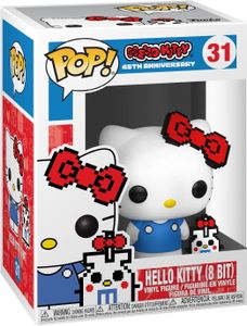 Hello Kitty 45th Anniversary - Hello Kitty (8Bit) 31 - Funko Pop! - Vinyl Figur
