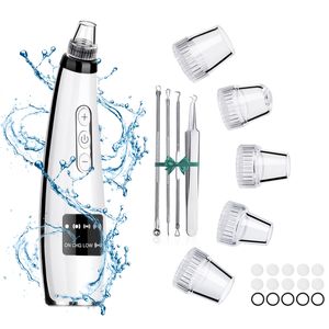 Odstraňovač čiernych bodiek Pore Cleaner Vacuum- Newest Blackhead Remover Electric Pimple Sucker Remover Acne Extractor Facial Cleanser with 5 Suction Heads