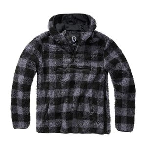 Brandit - Teddyfleece Troyer Worker Sweater schwarz - M