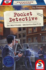 Schmidt Spiele Familienspiel Pocket Detective Gefährliche Machenschaften 49378