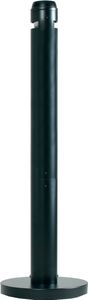 Rubbermaid Standascher Smokers' Pole rund schwarz
