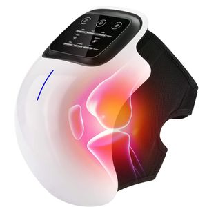 MFanor Knie Massagegerät, Starke Akku Infrarot-Tiefenwärme zur Kniegelenk-Schmerzlinderung, Laser- & Vibrationstherapie bei Arthritis, Schwellungen