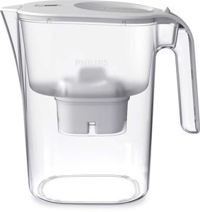 PHILIPS AQUA Wasserfilterkaraffe Mayflower 2,6 L, weiß