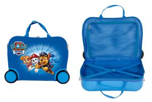 Dětský kufr na kolečkách Nickelodeon malý, Paw Patrol, modrý, od 3 let