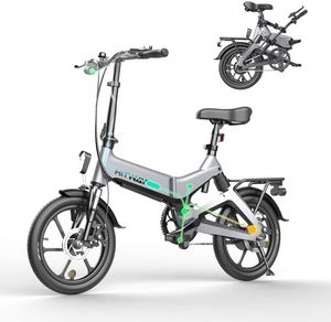 E-Bike Falt Elektrofahrrad 25km/h, 16 Zoll Pedelec Elektrisches  Falt Fahrrad mit Lithium-Akku (36 V 7.5Ah) & 250 W Motor , E-Folding Bike