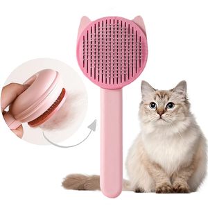 Katzenbürste Hundebürste, Reinigungsbürste für Tierhaare, Katzenbürste Kurzhaar, Katzenhaarbürste, Hundekamm Katzenkamm