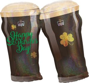 Prost St Patricks Day Bier Folienballon 71cm