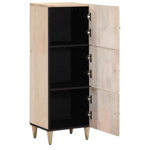 vidaXL Highboard 40x33x110 cm Massivholz Mango