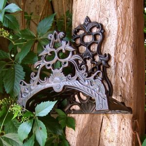 Schlauchhalter Romantico, Wandhalter, Gartenschlauchhalter