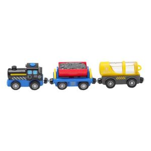 Elektrischer Zug Spielzeug Vorschul-Lernspielzeug Güterzug für Kinder Jungen und Mädchen Farbe Transport