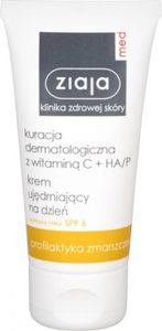 Ziaja Med, Kuracja z witaminą C, krem ujędrniający na dzień, SPF 6, 50 ml - Długi termin ważności!