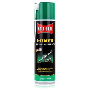 Ballistol Gunex Spezial-Waffenöl Spray 400ml - Reinigung & Schmierung (1er Pack)