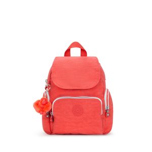 Kipling City Zip Mini Backpack Almost Coral - Orange