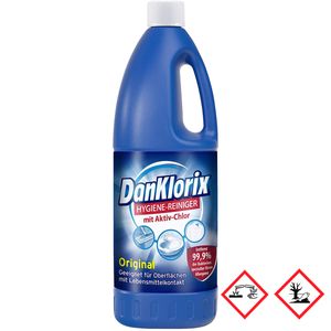 DanKlorix Hygiene-Reiniger Original, 1,5 Liter