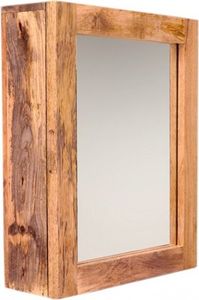 Spiegel Guru 50x60 aus indischem Mangoholz