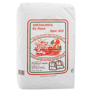 Tipo 00 Spezialmehl für Pizza, 25kg Vorratspack, ausschließlich aus hochwertigen Weizensorten hergestellt