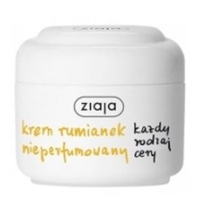 Ziaja, Krem rumiankowy, nieperfumowany, 50 ml - Długi termin ważności!