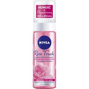 Nivea, Rose Touch pianka oczyszczająca z organiczną wodą różaną 150ml