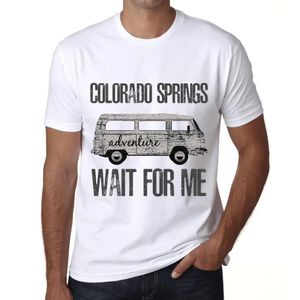 Herren Grafik T-Shirt Abenteuer warten auf mich in Colorado Springs – Adventure Wait For Me In Colorado Springs – Öko-Verantwortlich Vintage Jahrgang