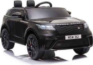 ES-Toys Kinder Elektroauto Range Rover Velar EVA-Reifen Stoßdämpfer Scheinwerfer schwarz