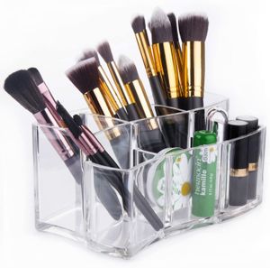 Kosmetik Organizer Makeup-Pinsel Becher Acryl Kosmetik Aufbewahrung Kosmetikpinsel Behälter
