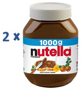 Nutella 2er Pack (2 x 1000g)