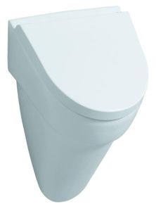 Geberit Urinal-Deckel FLOW Scharniere: Edelstahl, mit Absenkautomatik weiß
