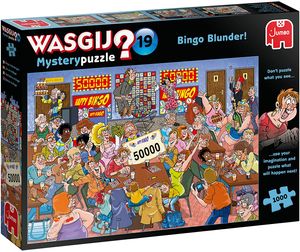 JUMBO 19182 Wasgij Mystery 19 Bingo Blunder! 1000 Teile Puzzle