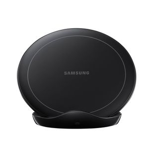 Samsung Wireless Charger Stand (2019) Black, EP-N5105TB, inkl. Reiseadapter, Universal, Blister