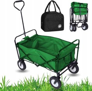 Ekspand | Wagentouristik WT03 - 145L - Rot oder Grün - Faltbar - Ideal für Strand und Garten - Gratis Kühltasche