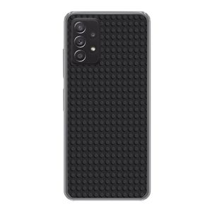 Kryt mobilného telefónu pre Samsung Galaxy A53 Lego - Obrázok - čierny Silikónové mäkké puzdro