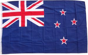 Flagge Neuseeland 90 x 150 cm  - Fahne- reißfest - rissfest - Hissfahne- Hissflagge - Sturmflagge -zum hissen -  - keine billige Chinaqualität