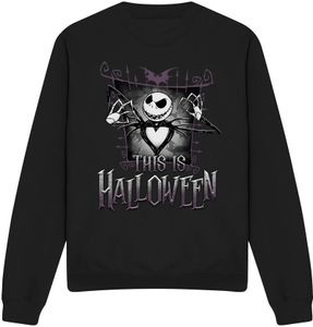 The Nightmare Before Christmas - "This Is Halloween" Sweatshirt für Herren/Damen Uni TV3857 (M) (Schwarz)