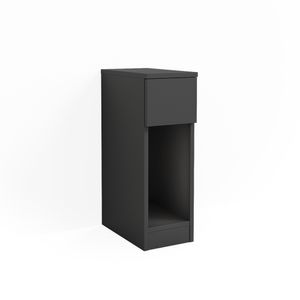Vicco Noční stolek Enton, 20 x 59.5 cm, Černá