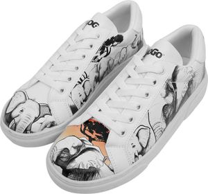 Ace Sneakers - Vegane Damen Sneakers und Nachhaltige und Bunte - Sunset Animals 39